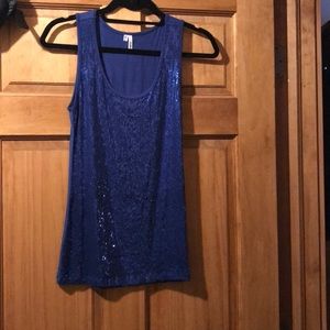 Studio Y Sequin Tank Top